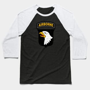 101st Airborne Division "Screaming Eagles" Vintage Insignia Baseball T-Shirt